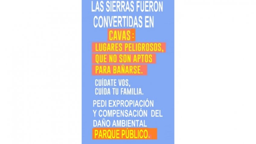 Cavas: "El peligro de priorizar al lobby minero inmobiliario"